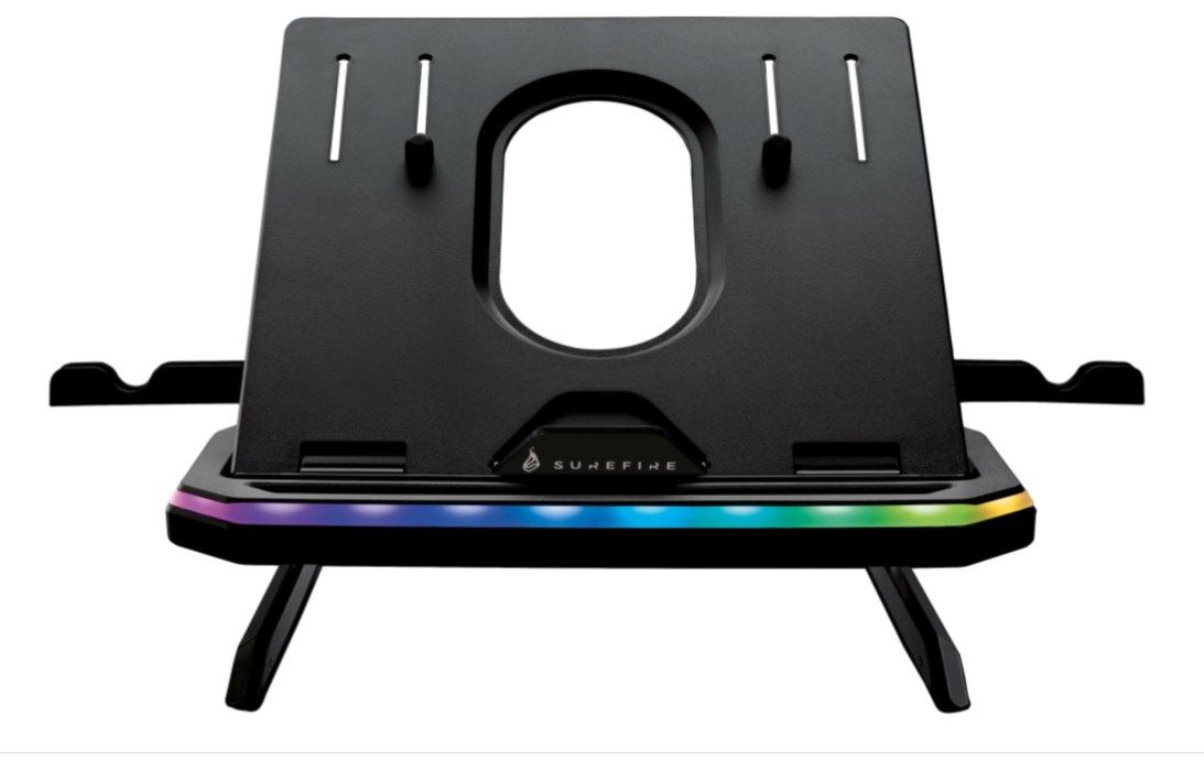 Surefire Portus X1 Foldable Laptop Stand With Rgb
