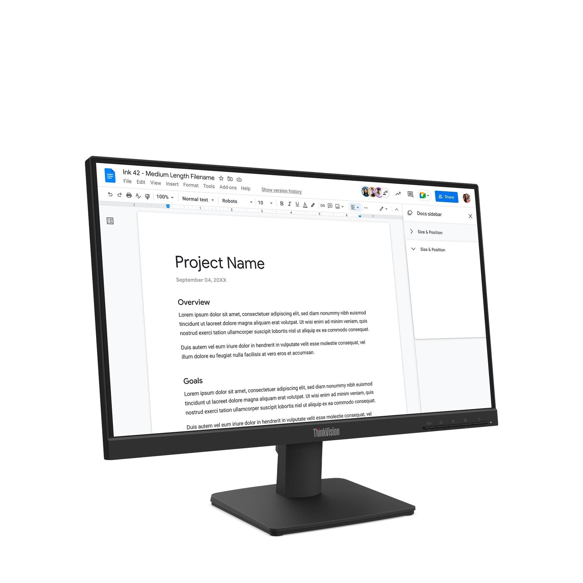 Lenovo S22-4e 21.5 Monitor IPS panel 100HZ